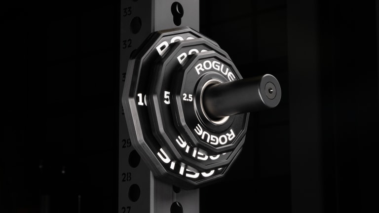 Rogue 12-Sided Urethane Grip Change Plates | Rogue Fitness